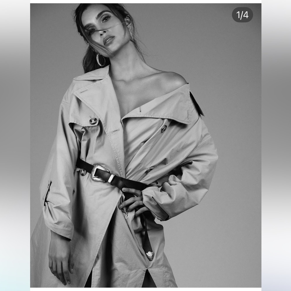 TREND ZARA NWT TRENDING BELT COAT 
🚨 FIRM PRICE NO DISCOUNT ON THIS COAT - Picture 10 of 16